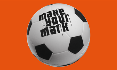 Pad Printed Football